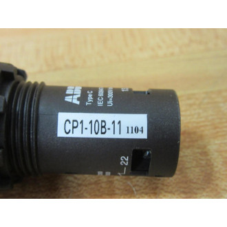 ABB CP1-10B-11 Compact Flush Pushbutton CP110B11 - New No Box