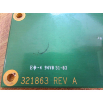 Guzik 23-321860-01 V2002 Power Interface 321863 - Used