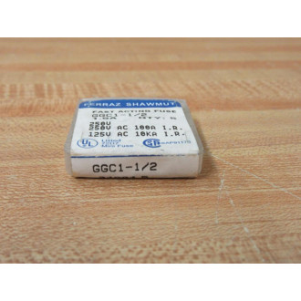 Ferraz Shawmut GGC1-12 Fast Acting Mini Fuse GGC112 (Pack of 15)