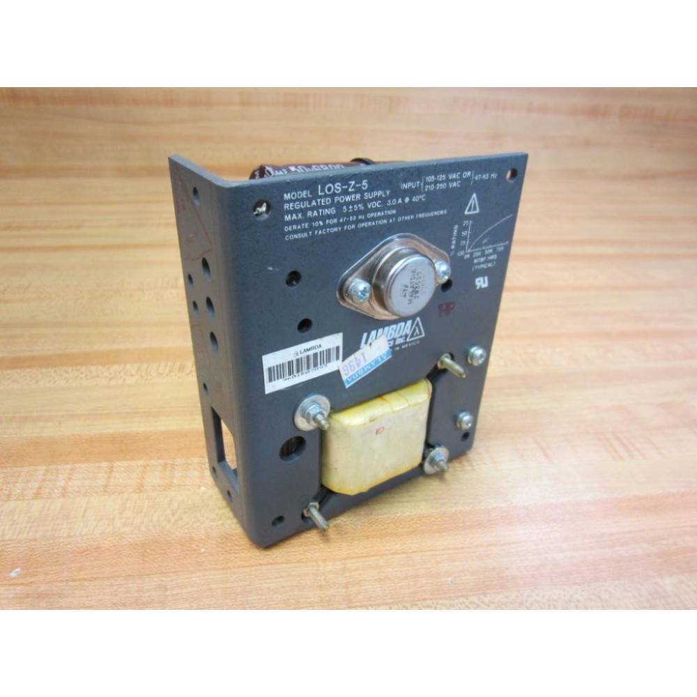 Lambda LOS-Z-5 Regulated Power Supply LOSZ5 - Used