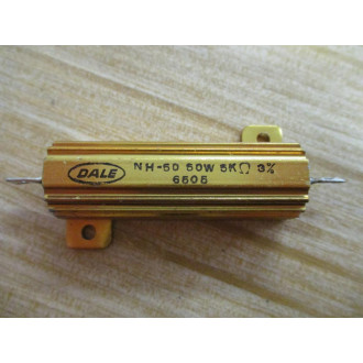 Dale NH-50 Resistor 5KΩ - New No Box