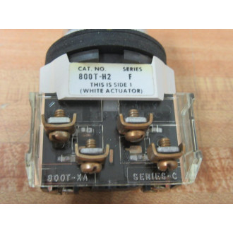 Allen Bradley 800T-H2A Switch 800TH2A Series F 800T-XA