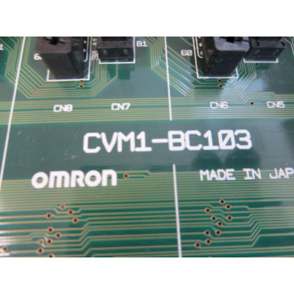 Omron CVM1-BC103 Back Plane CPU CVM1 10-Slot - Used