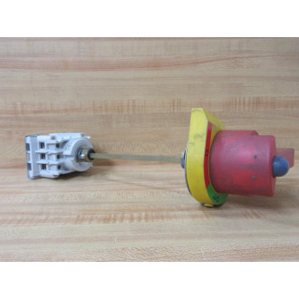 Ferraz-Socomec 2100 3F03 General Purpose Switch 21003F03 W Handle - Used