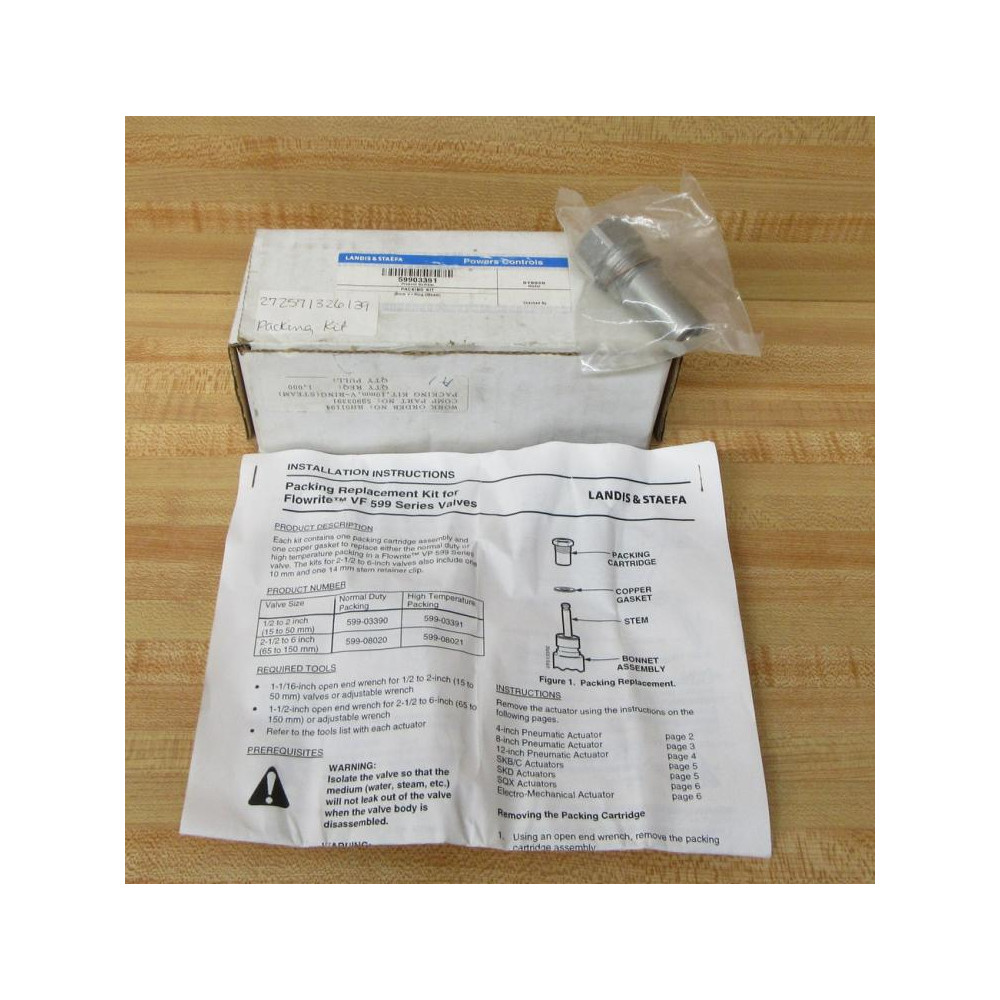 Landis & Staefa 59903391 Packing Kit
