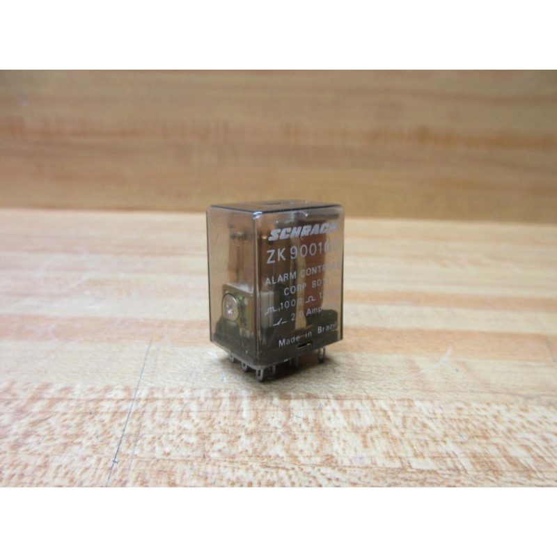 Schrack ZK900160 Alarm Controls Corp. Relay 8012 - New No Box