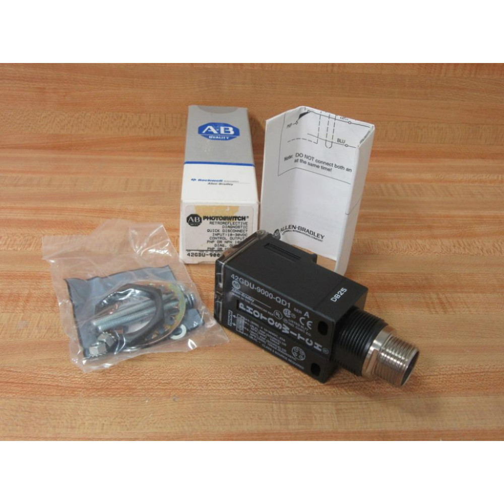 Allen Bradley 42GDU-9000-QD1 Photoswitch 42GDU9000QD1