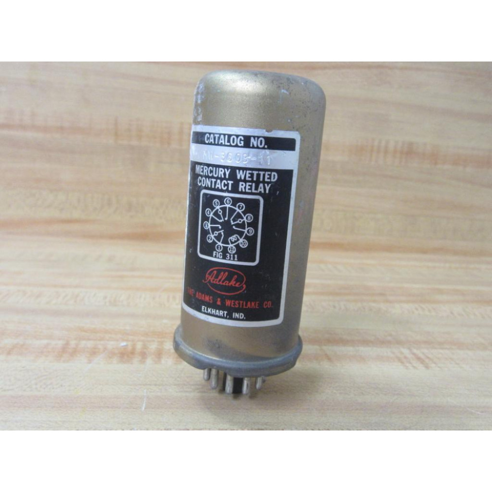 The Adams & Westlake MW-3603-11 Contact Relay MW360311 - New No Box