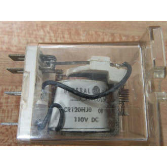 General Electric CR120HJ0 Relay CR120HJO (Pack of 2) - Used