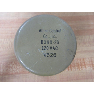 Allied Control B0HX-26 Relay B-7481126-1 - Used