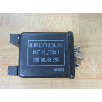 Allied Control TD60X-1 Relay 7618285 - Used