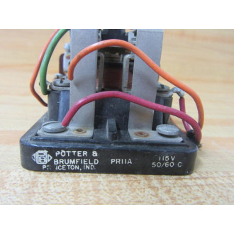 AMF Potter & Brumfield PR11A Relay PRIIA 115V (Pack of 2) - Used