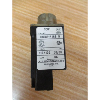 Allen Bradley 800MR-P16S Pilot Light 800MRP16S WO Cap (Pack of 8) - Used