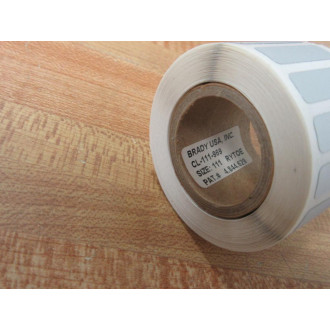 Brady CL-111-969 Identification Label 32450 500Roll