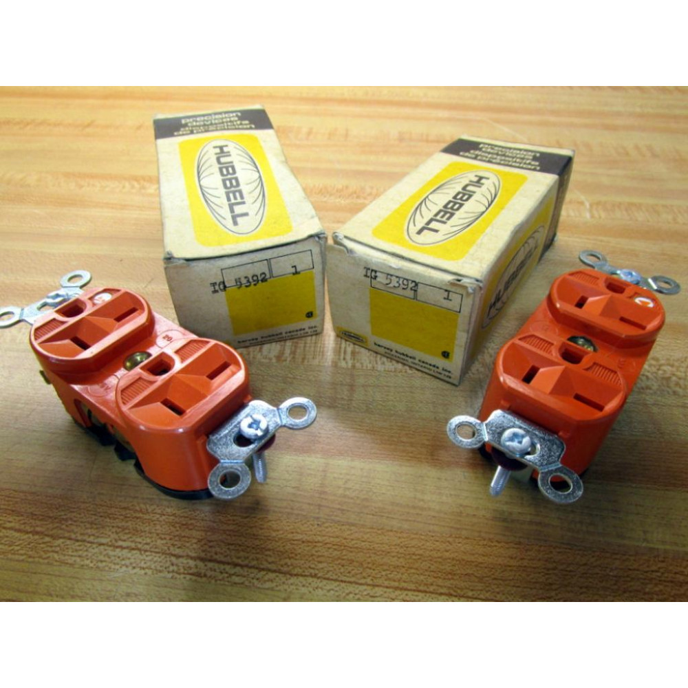 Hubbell IG 5392 Receptacle IG5392 (Pack of 2)