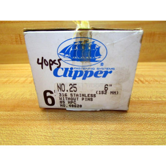 ClipperFlexco 40620 Belt Fastener (Pack of 40)