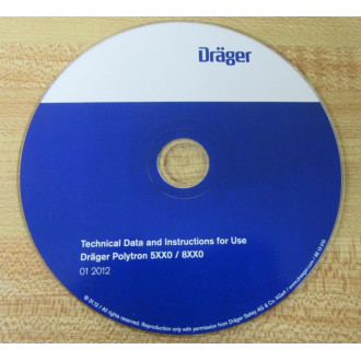 Drager 68 13 010 Tech DataInst. CD 6813010