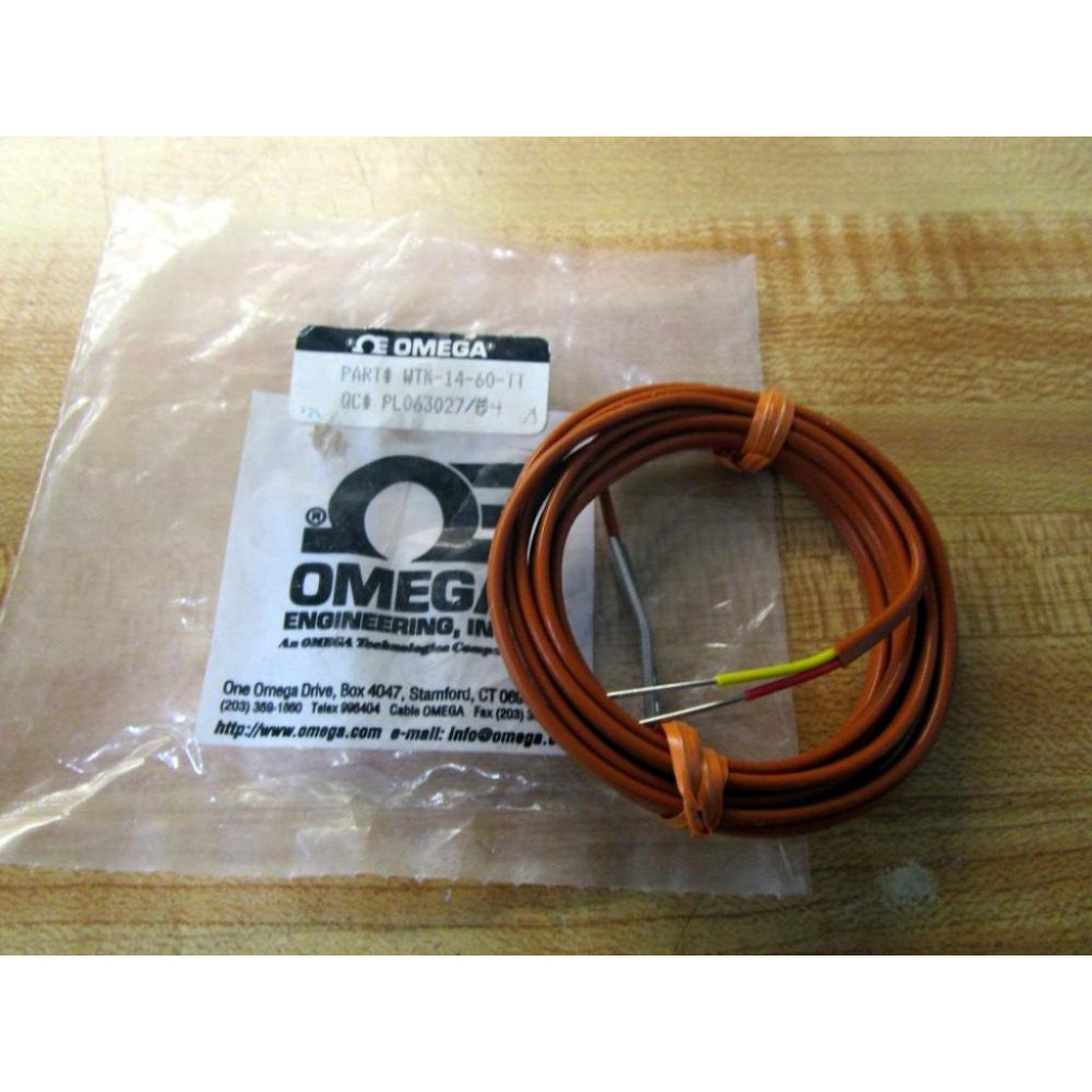 Omega WTK-14-60-TT Thermocouple WTK1460TT