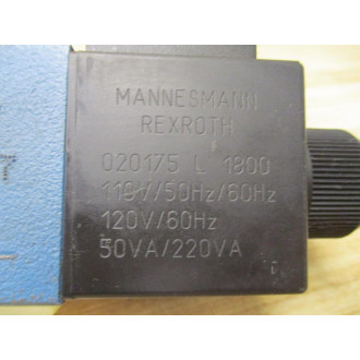 Mannesmann  Rexroth 4WE6J6XEW110N9Z45V Double Solenoid Valve - New No Box