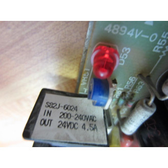Omron S82J-6024 Power Supply S82J6024 - Used