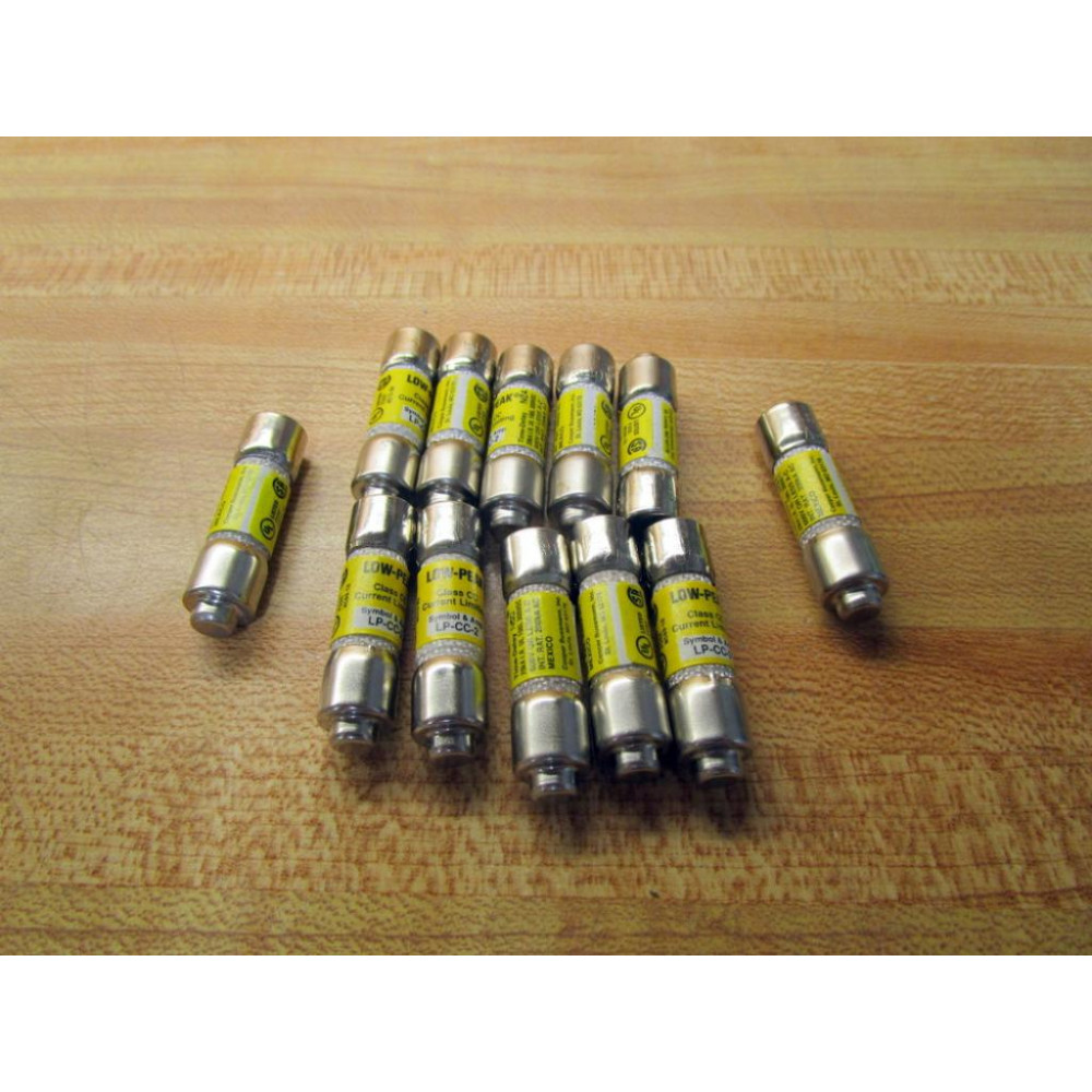 Bussmann LP-CC-2 Bussmann Fuse Cross Ref 1CX49 (Pack of 12) - New No Box
