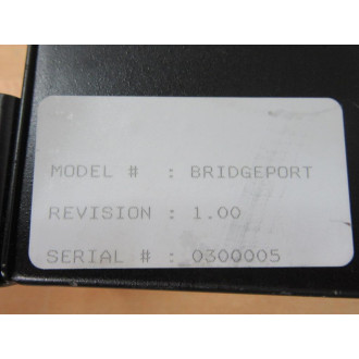 Adaptive BRIDGEPORT - Used