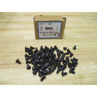 Motor City Fastener 10-24 x 38 Button Head Socket Cap Screw (Pack of 98)