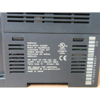 GE Fanuc IC200UAL006-BA VersaMax Micro Controller IC200UAL006BA - Used