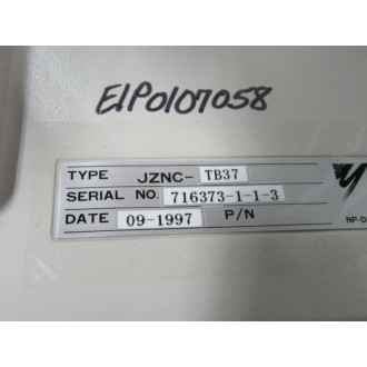 Yaskawa Electric JZNC-TB37 Teach Pendant JZNCTB37 - Used