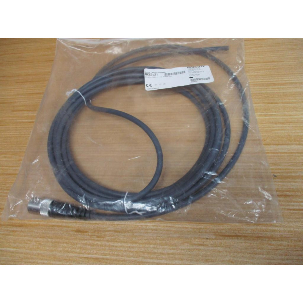 Balluff BCC S518-0000-1Y-133-PS0825-050 Single-Ended Cordset BCC0L21 Balluff BCC S518-0000-1Y-133-PS0825-050 Single-Ended Cordset BCC0L21