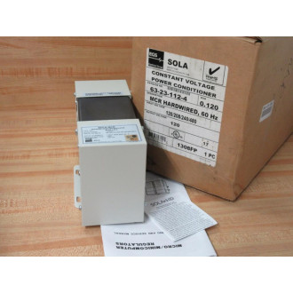 Sola 63-23-112-4 Power Conditioner 63231124