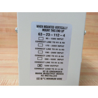 Sola 63-23-112-4 Power Conditioner 63231124