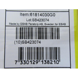 ESAB 61814030G0 VacPac Electrodes OK61.81 (Pack of 38)