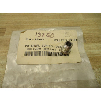 Fluid-Air 54-1007 Binks Material Control Screw 541007 (Pack of 2)
