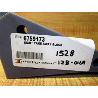 Intelligrated 6759173 Right Take-Away Block - New No Box