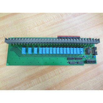 Toshiba 2J3B2506-B Relay-Add-On PC Board 2N3B2506-B1R0-6873 - Used