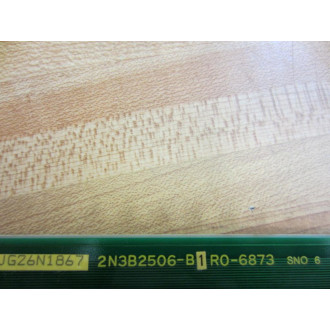 Toshiba 2J3B2506-B Relay-Add-On PC Board 2N3B2506-B1R0-6873 - Used