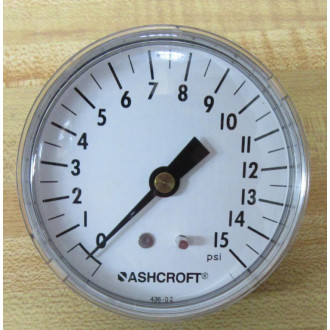 Ashcroft 25W1005H02B 15 Gauge 25W1005H02B15