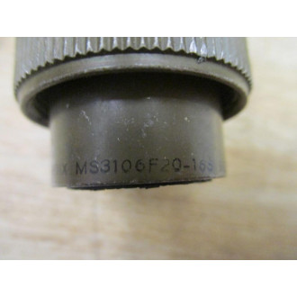 Bendix MS3106F20-16S Circular Connector MS3106F2016S - New No Box