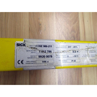Sick Optic FGSE 900-211 Light Curtain Receiver 1 012 786 - Used
