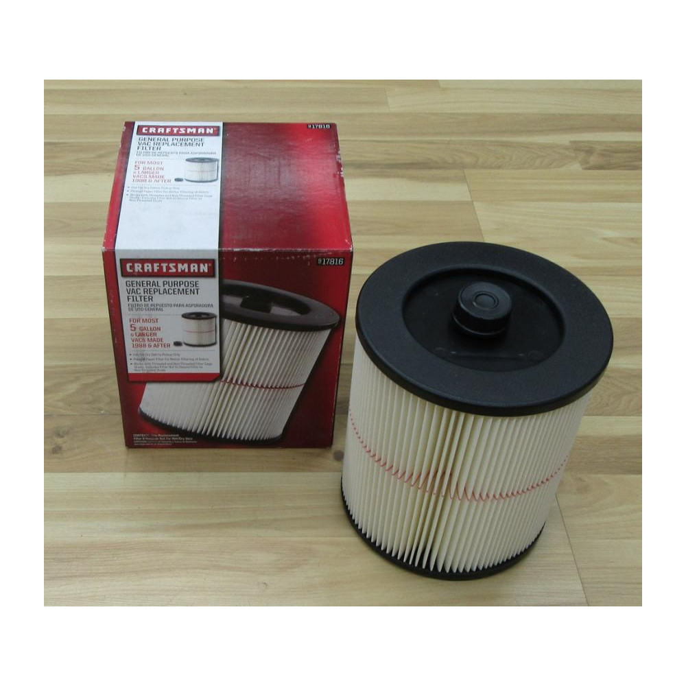 Craftsman 9-17816 Vac Filter 917816 (Pack of 2)