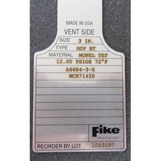 Fike A6684-3-X Rupture Disk A66843X