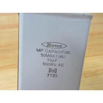 Marcon 50MAK106U Rectangle MP Capacitor WBracket & Base - New No Box