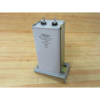 Marcon 50MAK106U Rectangle MP Capacitor WBracket - New No Box