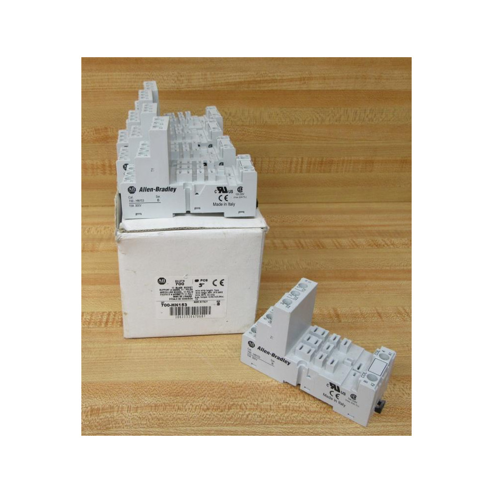 Allen Bradley 700-HN153 Relay Socket 700HN153 (Pack of 5)