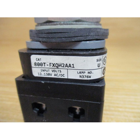 Allen Bradley 800T-FXQH2AA1 Amber Button W800TC-N374,800T-XA1 - Used