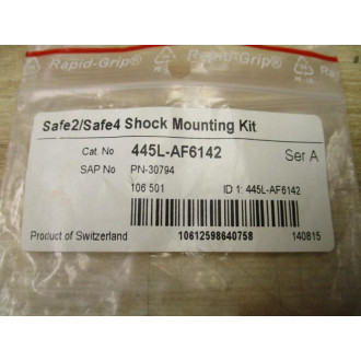 Allen Bradley 445L-AF6142 Safe2Safe4 Shock Mounting Kit 445LAF6142 Ser. A