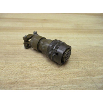 AMCC MS3116J12-10S Circular Connector MS3116J1210S W C-Tether Kit & Hardware - New No Box