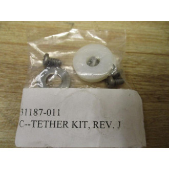 AMCC MS3116J12-10S Circular Connector MS3116J1210S W C-Tether Kit & Hardware - New No Box
