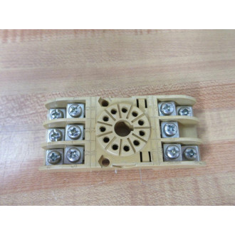 Electromatic S 411 Relay Socket  S411 Chipped (Pack of 3) - Used